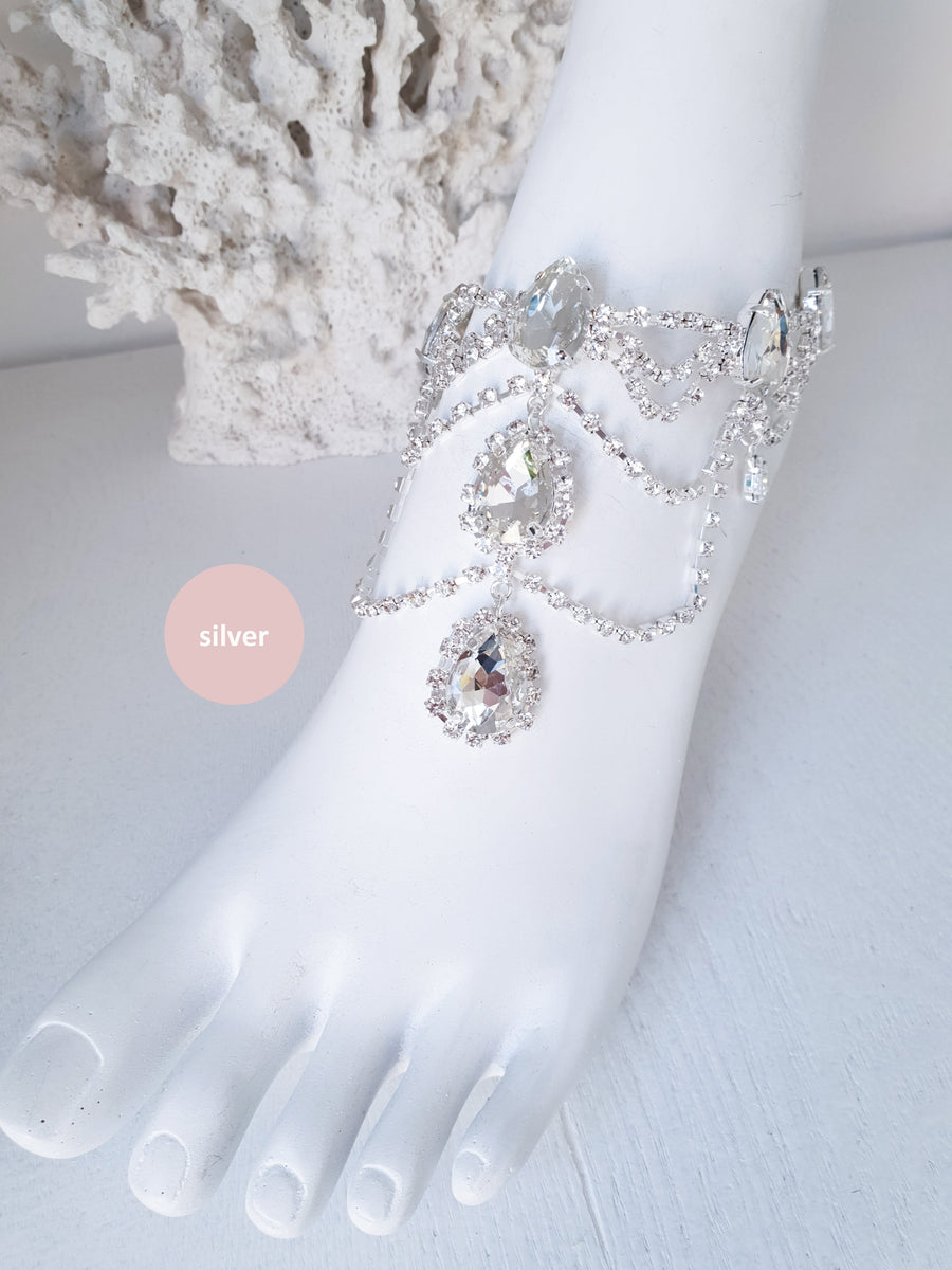 Bling ankle bracelets deals