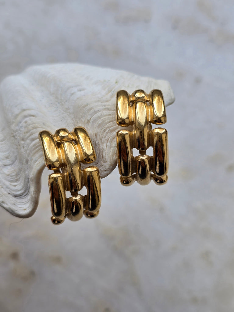 Vintage Givenchy clip on earrings