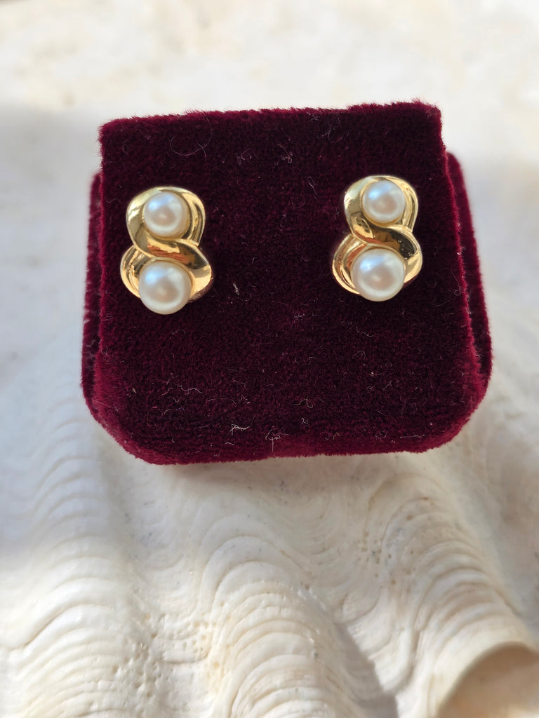 Vintage Swarovski stu earrings